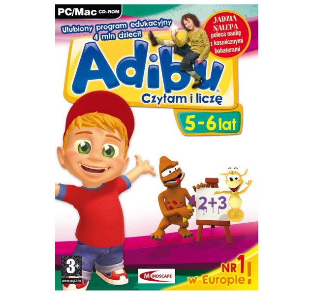 Gra PC Mały Adibu: Czytam I Liczę (5-6 lat)