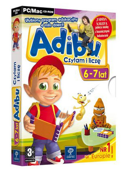 Gra PC Mały Adibu: Czytam I Liczę (6-7 lat)