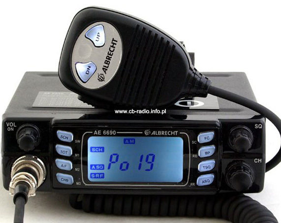 CB Radio Albrecht AE-6690 Multi AM/FM