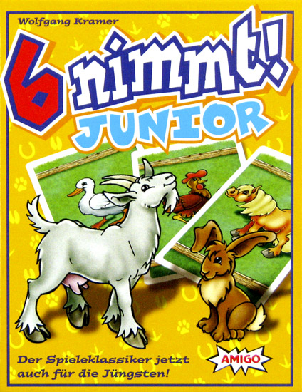 Amigo 6 bierze Junior (6 Nimmt Junior)