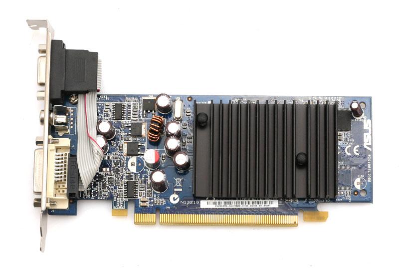 Karta graficzna Asus GeForce 6200LE TC 256MB DDR2 / 64bit TV / DVI PCI-E (2.5ns) (350 / 666)