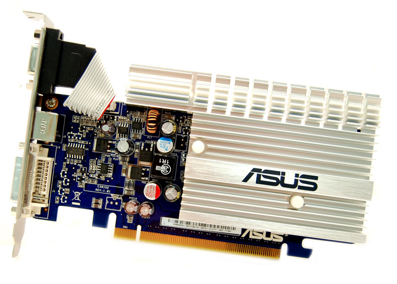 Karta graficzna Asus GeForce 8400GS 256MB DDR2 / 64bit TV / DVI PCI-E Silent