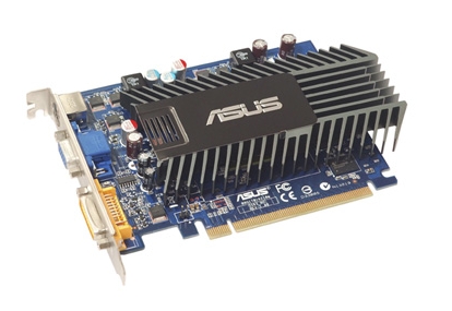 Karta graficzna Asus GeForce 8400GS 512MB DDR2 / 64bit TV / DVI PCI-E Silent (567 / 1000)