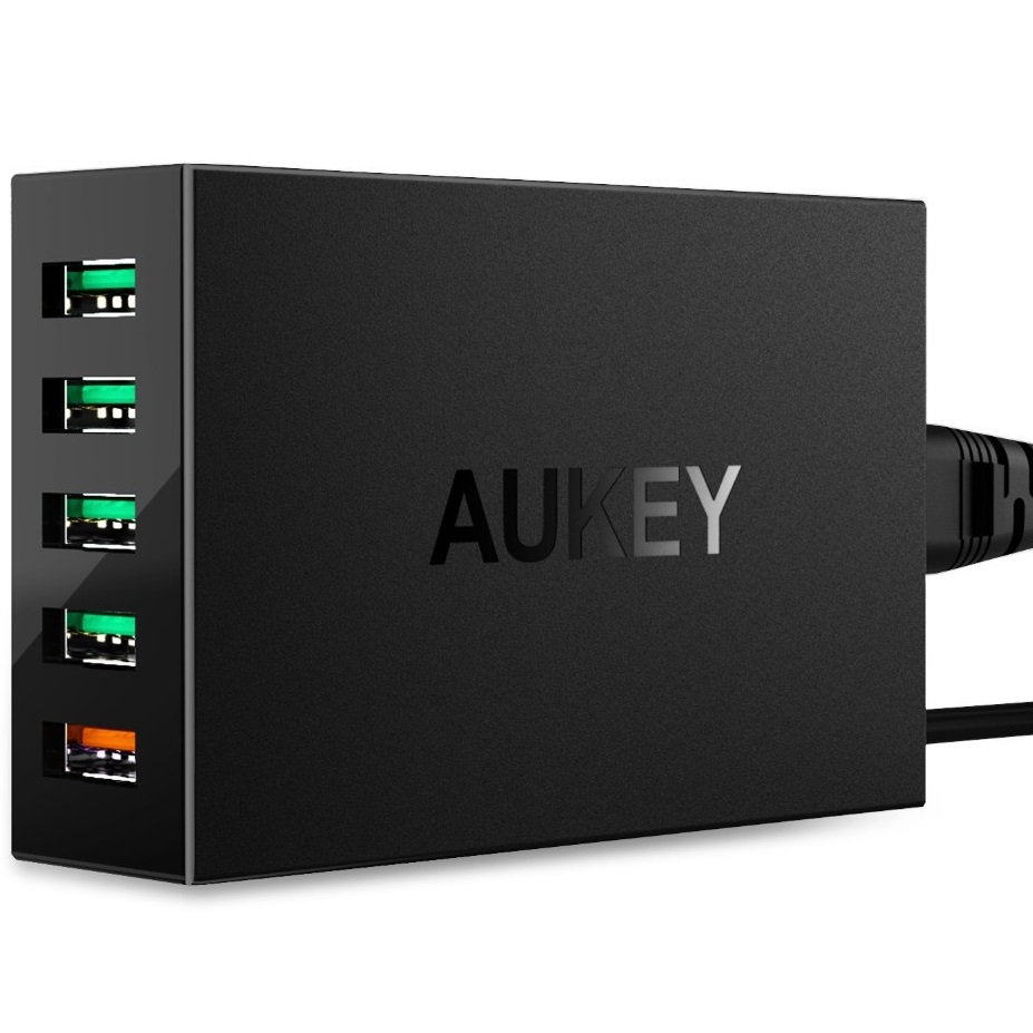 Aukey Ładowarka sieciowa PA-T15 5x USB