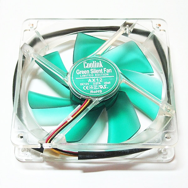 Wentylator Coolink Green Silent AX12 120 mm