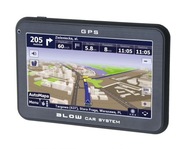 Nawigacja Blow GPS43YBT + AutoMapa Europa