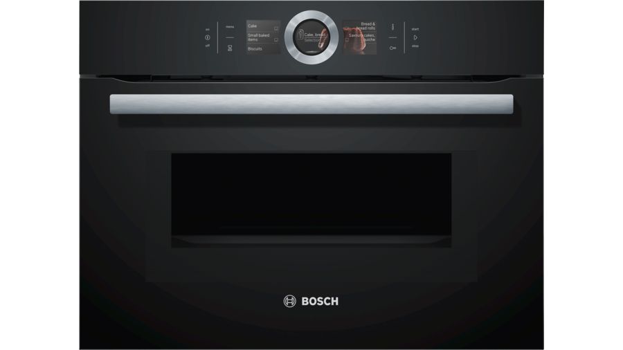 Piekarnik Bosch z mikrofalą do zabudowy CMG676BB1