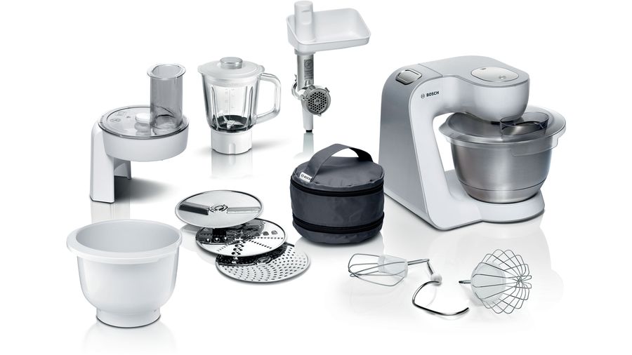 Robot kuchenny Bosch MUM5 1000 W Biały, Srebrny MUM5824C