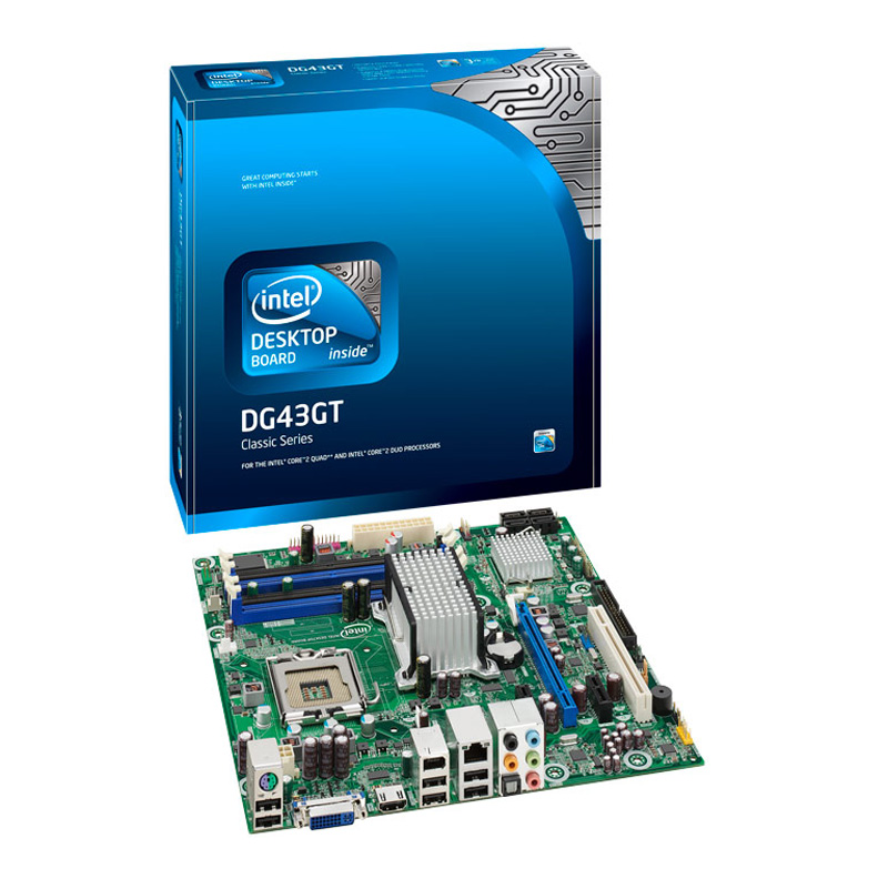 Płyta główna INTEL BOXDG43GT G43 LGA775 (DZ/LAN/VGA) mATX Intel