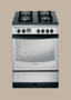 Kuchnia gazowo elektryczna Ariston C 612S P6 (X)