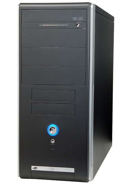 Obudowa ModeCom C707 - czarny+srebrny - 350W