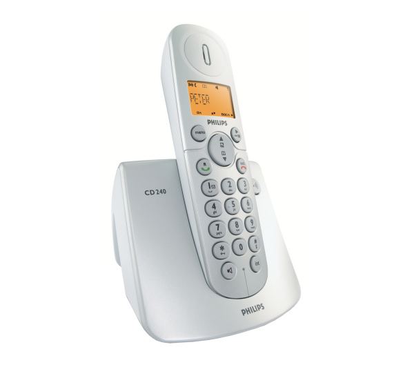 Telefon bezprzewodowy Philips CD2401S/53