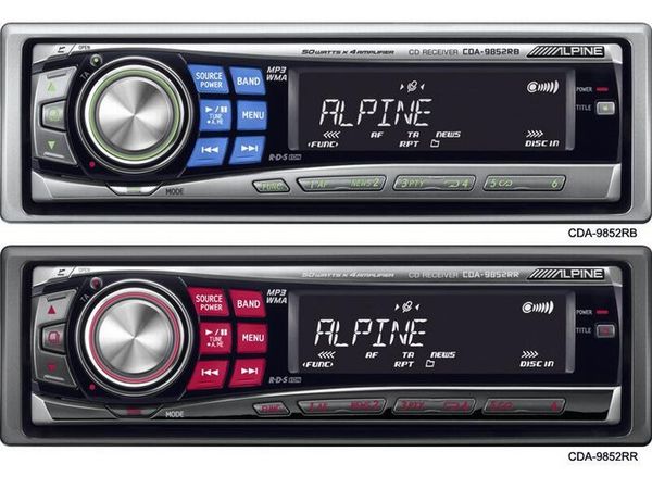 Radio samochodowe z CD Alpine CDA-9852RB