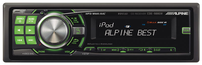 Radio samochodowe z CD Alpine CDE-9880R