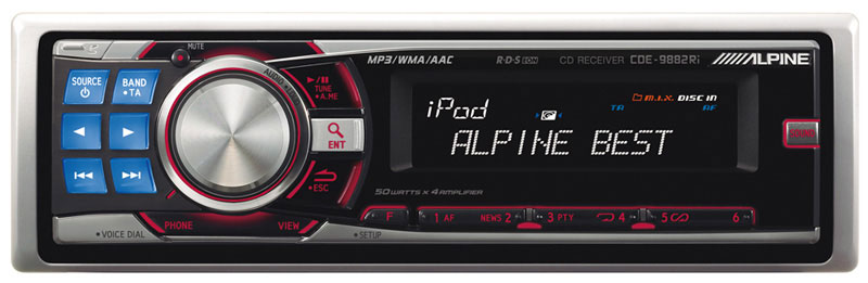 Radio samochodowe z CD Alpine CDE-9882Ri