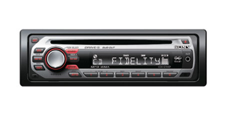 Radio samochodowe z CD-MP3 Sony CDX-GT44IP