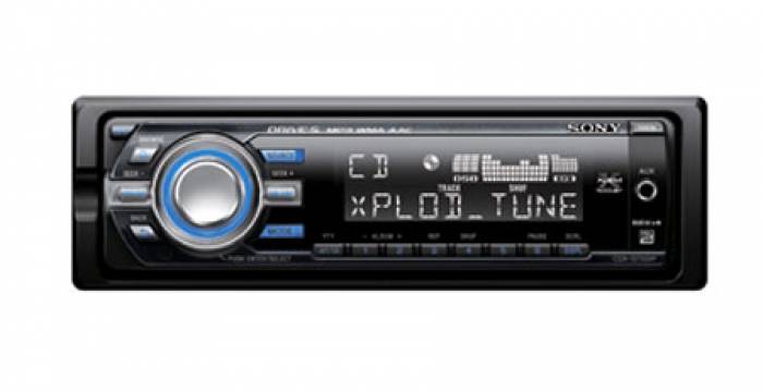 Radio samochodowe z CD-MP3 Sony CDX-GT55IP