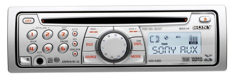 Radio samochodowe z CD Sony CDX-A360