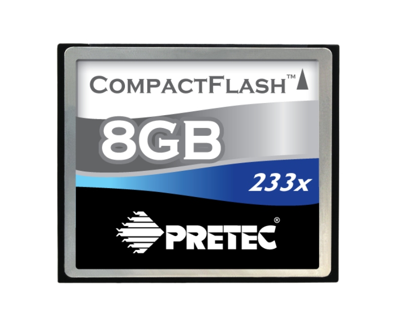 Karta pamięci Compact Flash Pretec Cheetah 8GB 233x