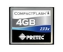 Karta pamięci Compact Flash Pretec Cheetah II 233x 4GB