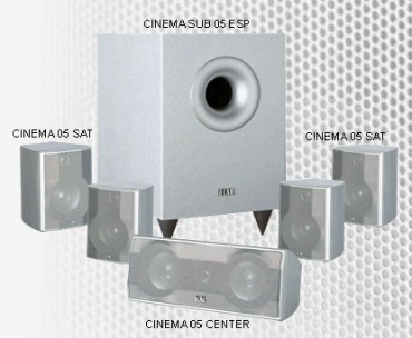 Zestaw głośników kina domowego Elac CINEMA 05 ESP