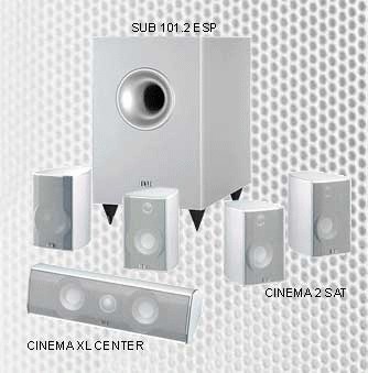 Zestaw głośników kina domowego Elac CINEMA 2 ESP