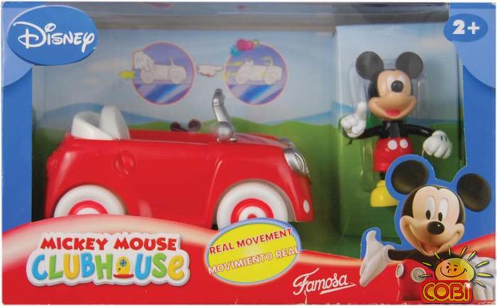 Cobi Disney Klub przyjaciół Myszki Miki Pojazd z figurką 5260