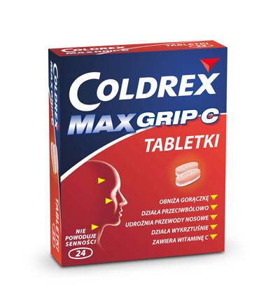 Coldrex MaxGrip C 12 tabletek Glaxosmithkline
