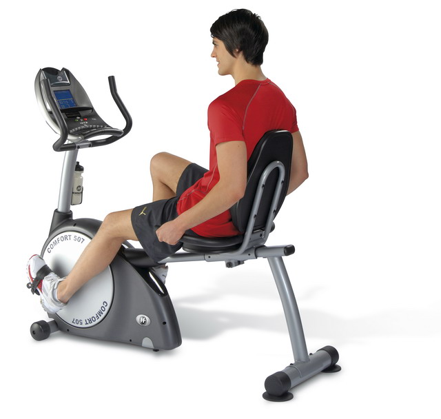 Rower treningowy poziomy Horizon Fitness Comfort 507