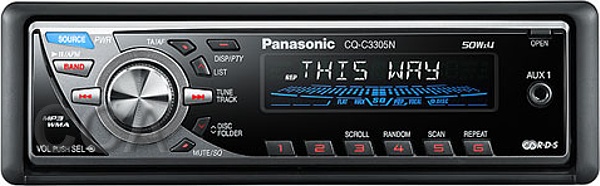 Radio samochodowe z CD Panasonic CQ-C3305N