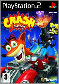Gra PS2 Crash Tag Team Racing