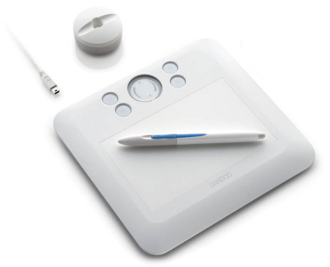 Tablet graficzny Wacom Bamboo Fun Small A6 Wide CTE-450/W-PL