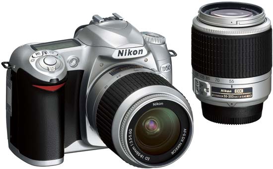 Lustrzanka cyfrowa Nikon D50