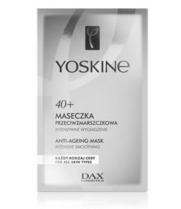 DAX Cosmetics - Yoskine 40+ maseczka przeciwzmarszczkowa 10x10ml