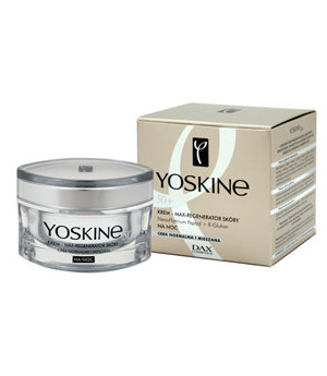 DAX Cosmetics - Yoskine 50+ krem max-reduktor zmarszczek na noc do cery normalnej SPF 10 50ml