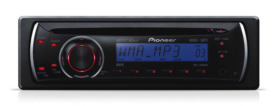 Radio samochodowe Pioneer DEH-1100MPB