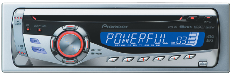 Radio samochodowe z CD Pioneer DEH-P40MP