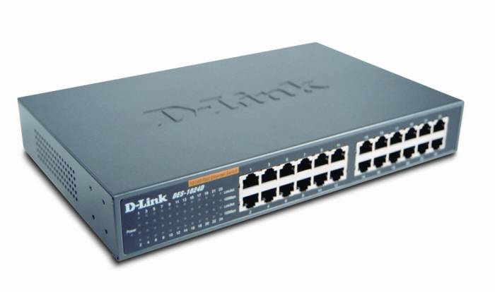 Switch D-Link DES-1024D 24 porty 10 / 100Mbps