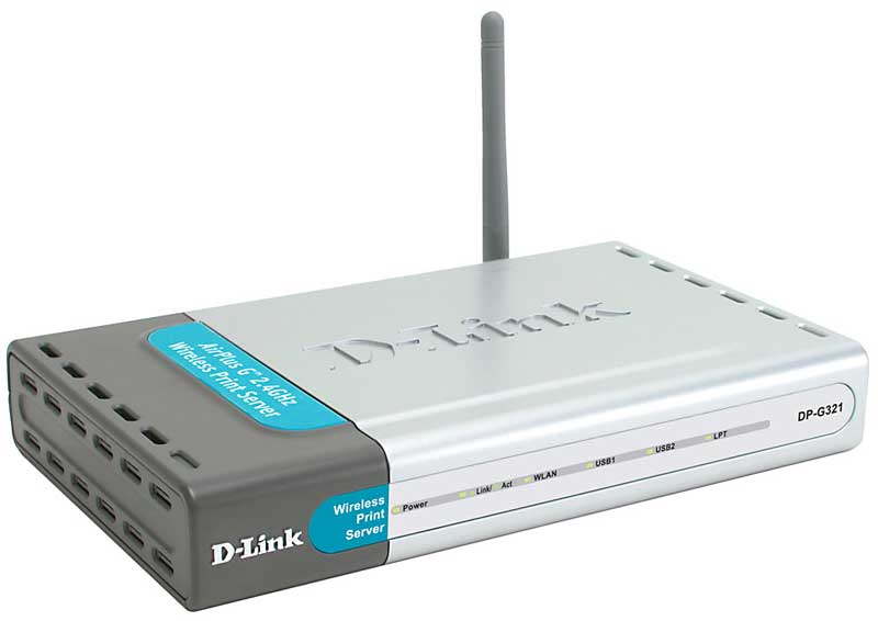 Bezprzewodowy serwer druku D-Link AirPlusG DP-G321