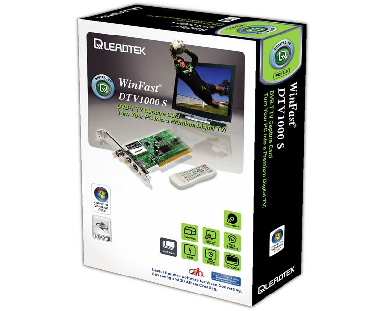 Tuner TV Leadtek WinFast DTV1000S (TV cyfrowa naziemna DVB-T) karta PCI