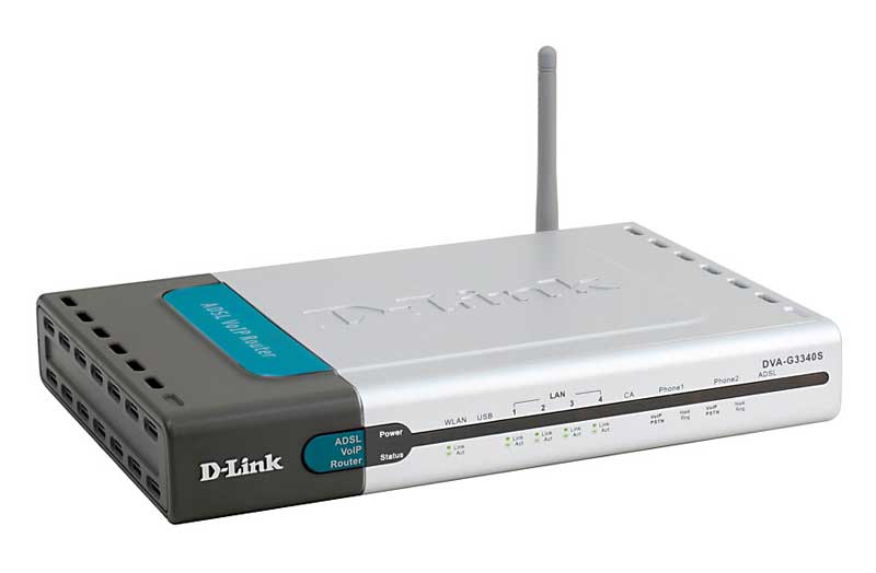 Router VoIP D-Link ADSL Wireless DVA-G3340S