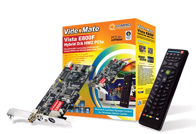 Tuner TV Compro E800F VideoMate