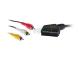 Kabel Easy Touch ET-9019 Scart - 3xRCA Kompozytowy 2,5m