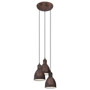 Lampa wisząca Eglo Priddy 49493 miedziana