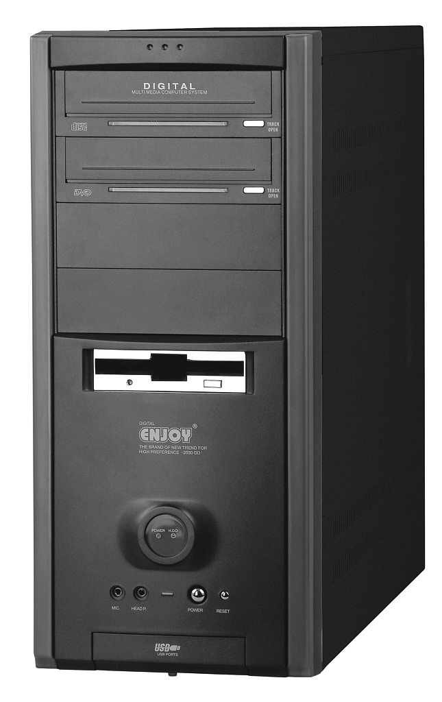 Obudowa ModeCom Enjoy - czarna - 350W