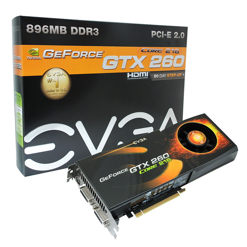 Karta graficzna EVGA GeForce GTX 260 896MB (PCI-E) Superclocked