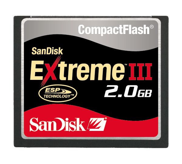 Karta pamięci Compact Flash Sandisk Extreme III 2GB