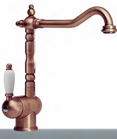 Bateria zlewozmywakowa Franke Old England Stare Złoto