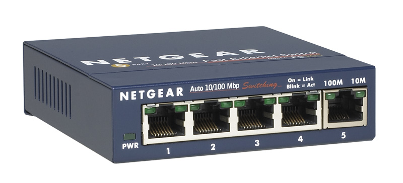 Netgear Switch 5x10/100 Port - FS105IS