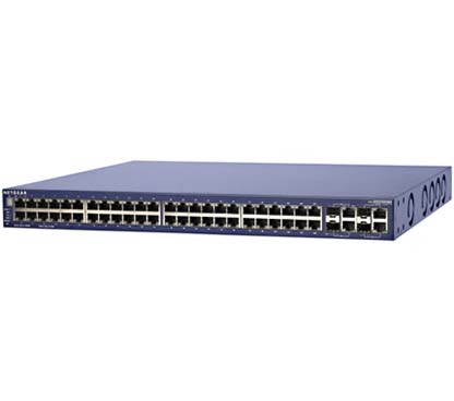 Netgear Managed Stacking L3 Switch 48x10/100BaseTX, 4xGbit (RJ45/SFP) PoE - FSM7352PSEU